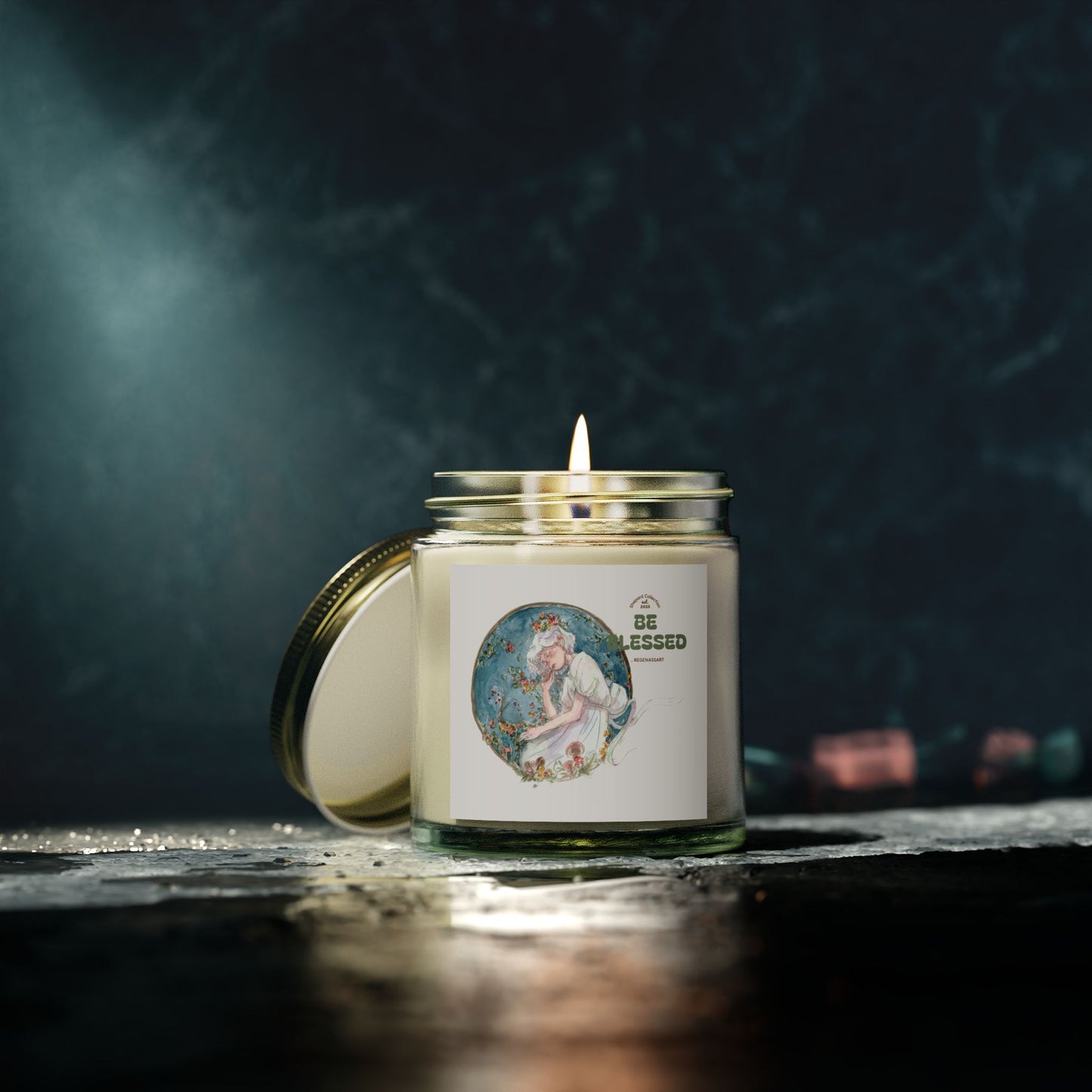 Scented Candles - Be Blessed - Home Fragrance, Self-Care Gift, Eco-friendly Decor, Relaxation Essential, Aromatherapy Treat