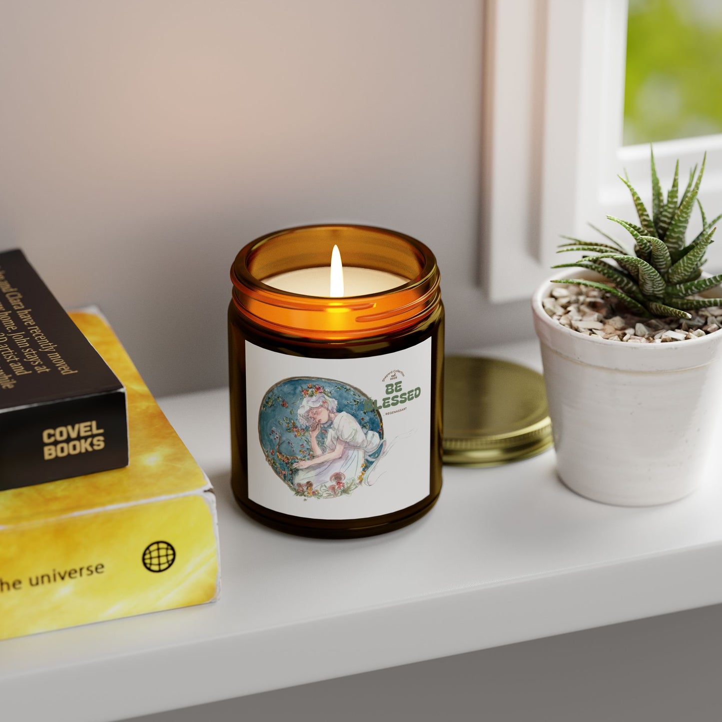 Scented Candles - Be Blessed - Home Fragrance, Self-Care Gift, Eco-friendly Decor, Relaxation Essential, Aromatherapy Treat