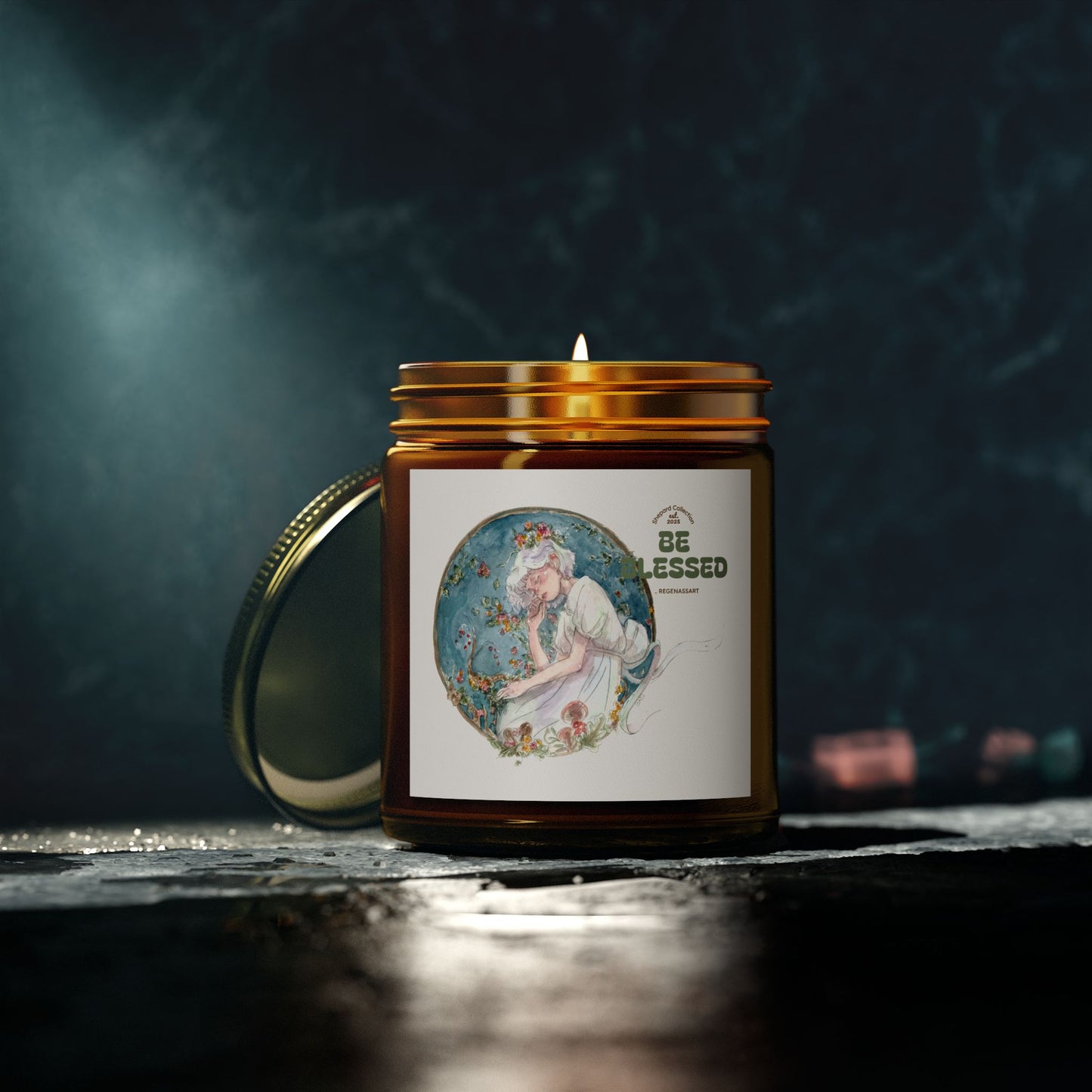 Scented Candles - Be Blessed - Home Fragrance, Self-Care Gift, Eco-friendly Decor, Relaxation Essential, Aromatherapy Treat
