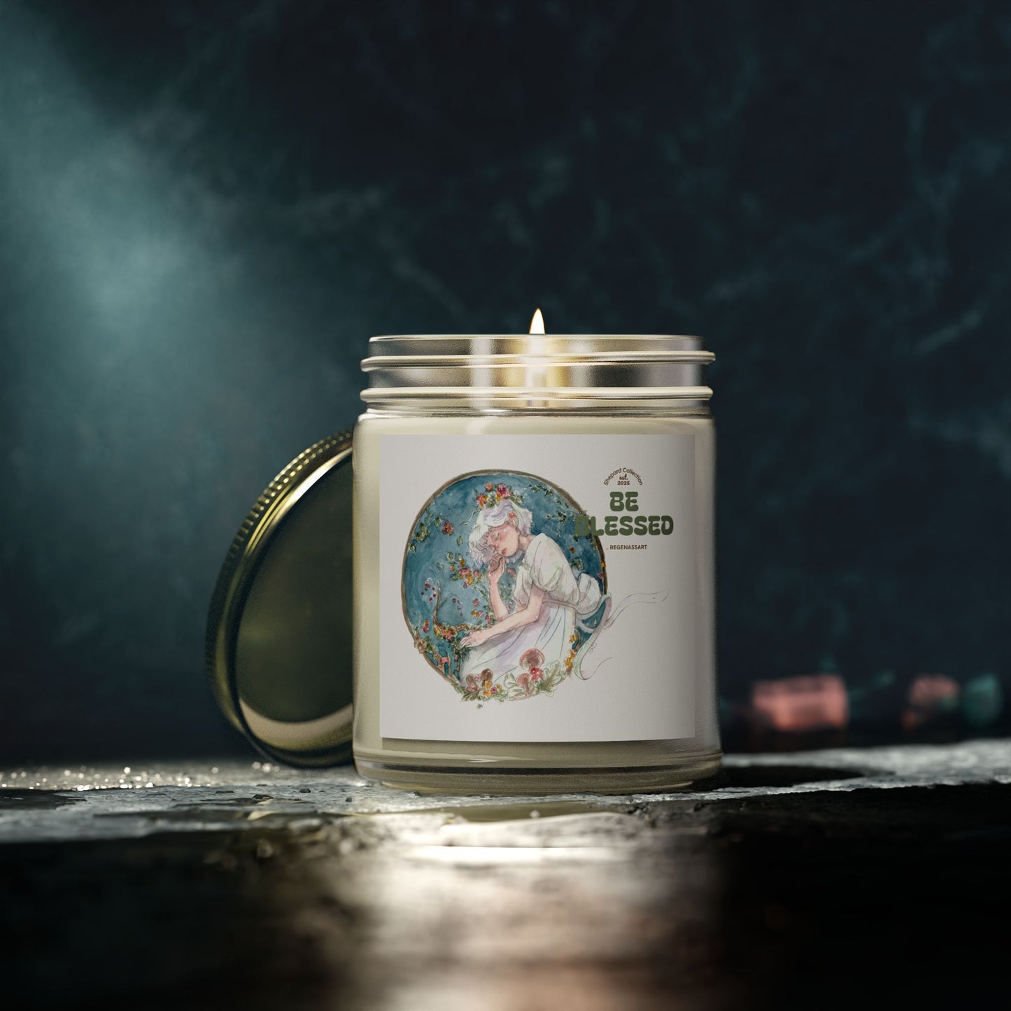 Scented Candles - Be Blessed - Home Fragrance, Self-Care Gift, Eco-friendly Decor, Relaxation Essential, Aromatherapy Treat