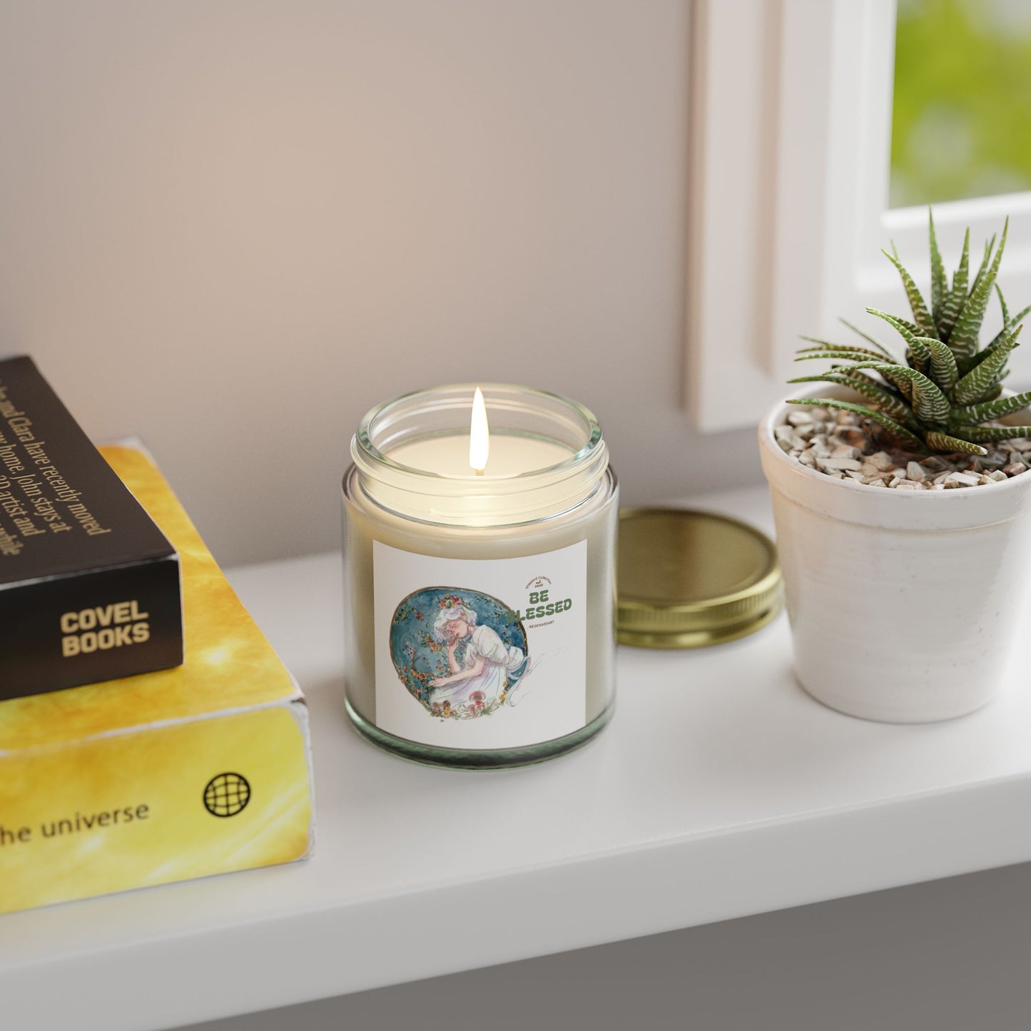 Scented Candles - Be Blessed - Home Fragrance, Self-Care Gift, Eco-friendly Decor, Relaxation Essential, Aromatherapy Treat