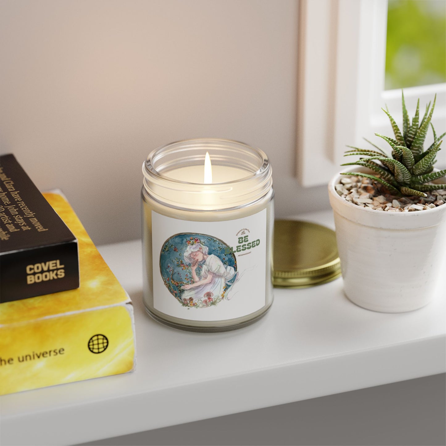 Scented Candles - Be Blessed - Home Fragrance, Self-Care Gift, Eco-friendly Decor, Relaxation Essential, Aromatherapy Treat