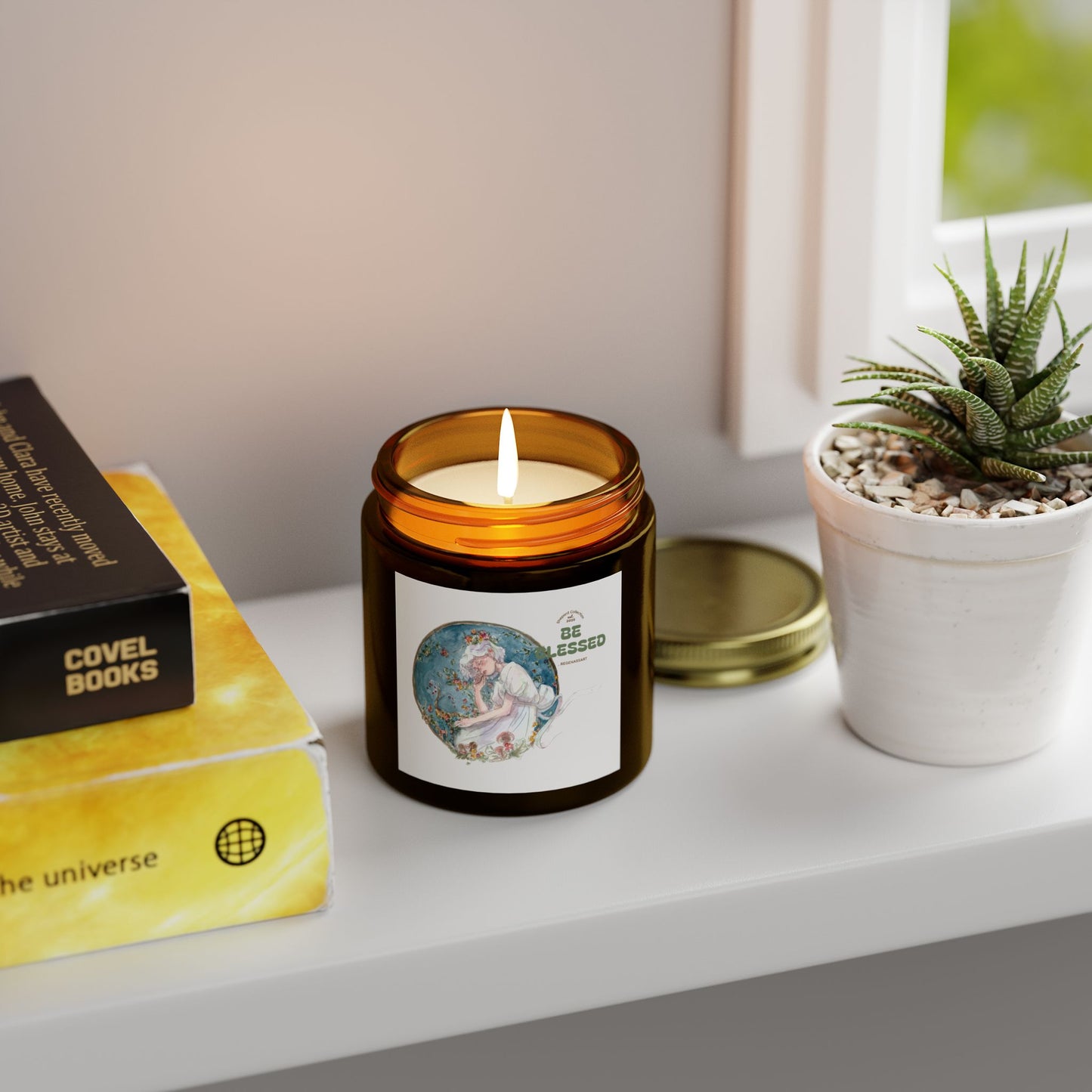 Scented Candles - Be Blessed - Home Fragrance, Self-Care Gift, Eco-friendly Decor, Relaxation Essential, Aromatherapy Treat