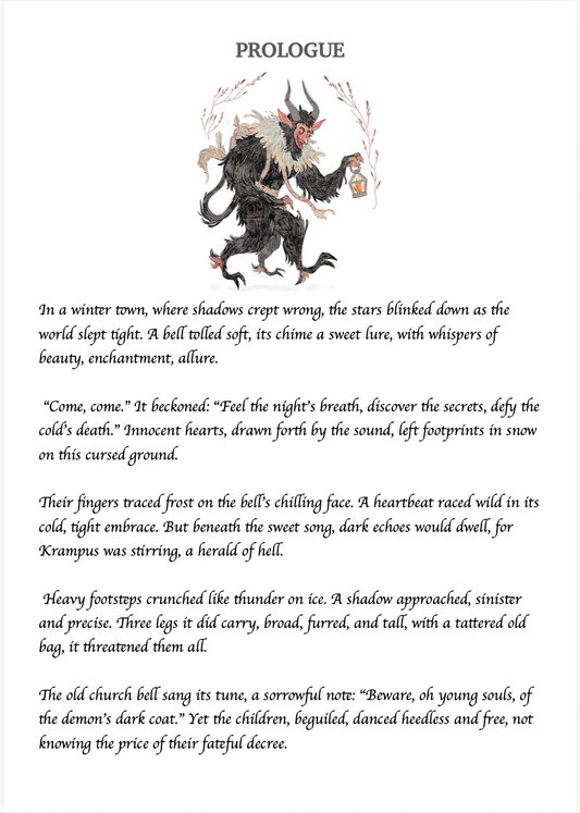 The Curse of Krampus — Illustrated Fantasy Light Novel