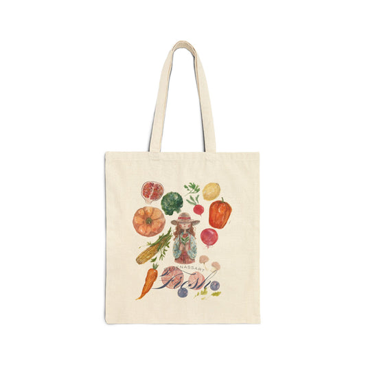 Gardening Fun Tote Bag - Cotton Canvas