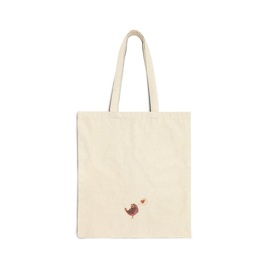 Gardening Fun Tote Bag – Eco-Friendly Cotton Canvas Market Bag