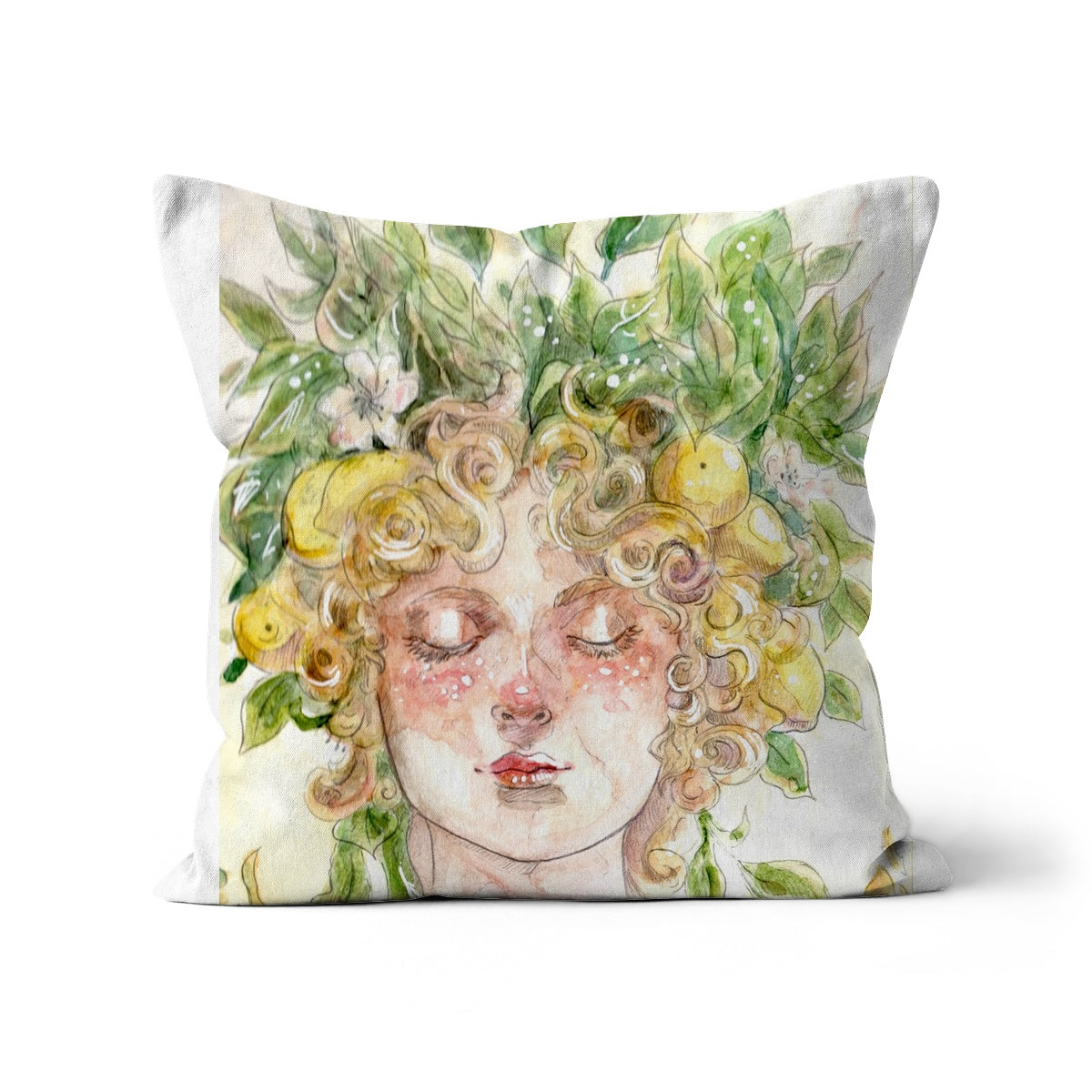 Nature Lady Colored Cushion