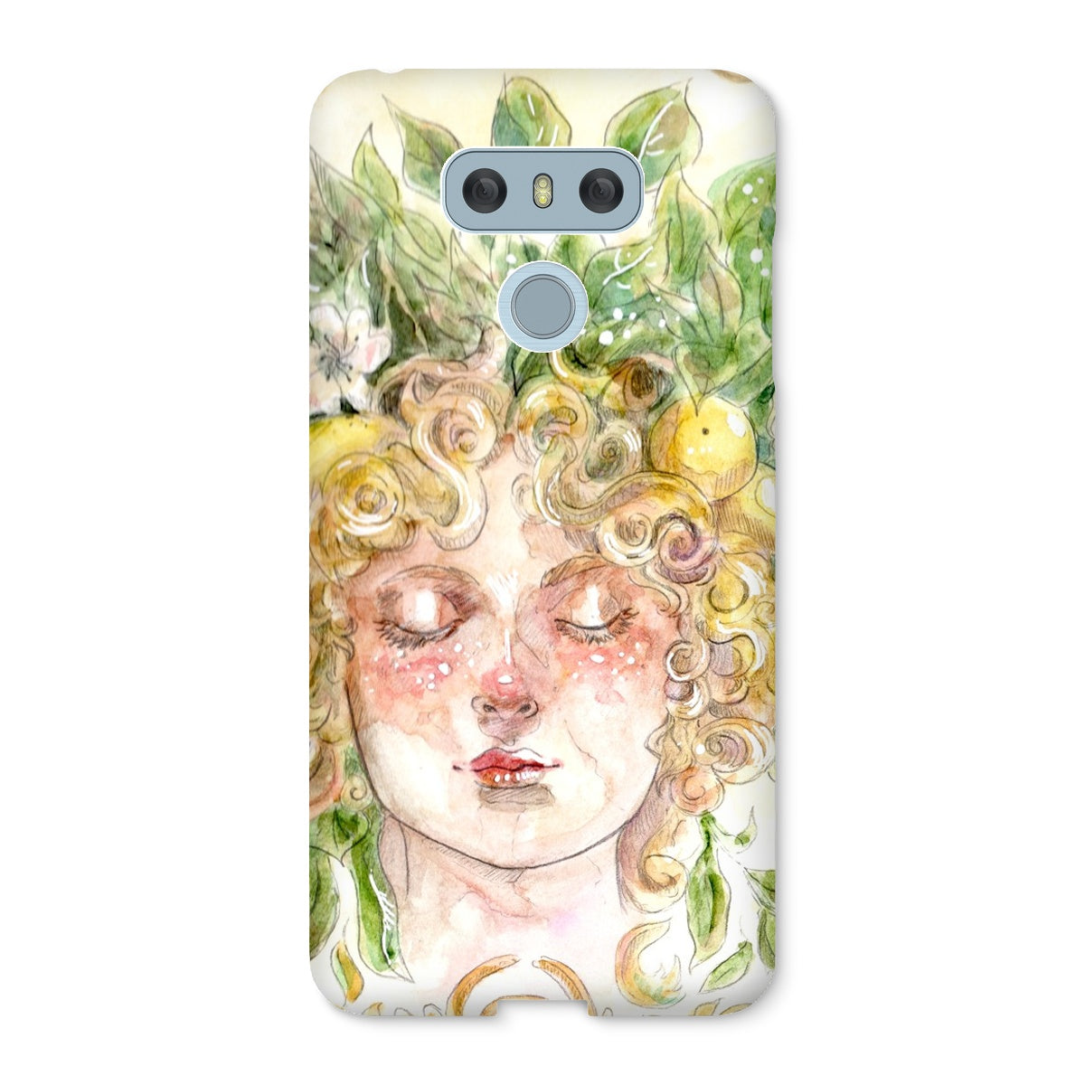 Nature Lady Colored Snap Phone Case