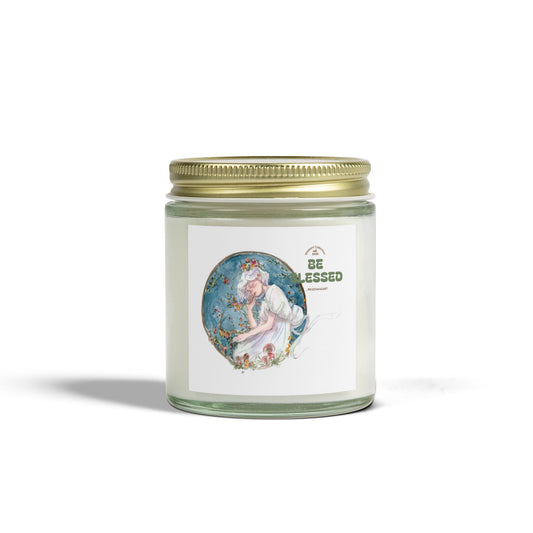 Scented Candles - Be Blessed - Home Fragrance, Self-Care Gift, Eco-friendly Decor, Relaxation Essential, Aromatherapy Treat
