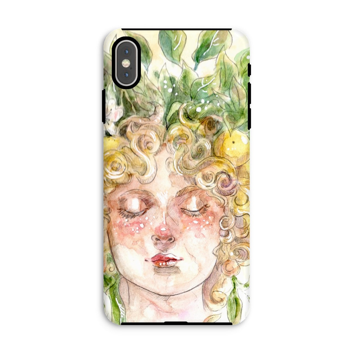 Nature Lady Colored Tough Phone Case