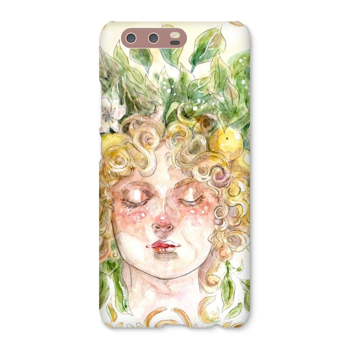 Nature Lady Colored Snap Phone Case
