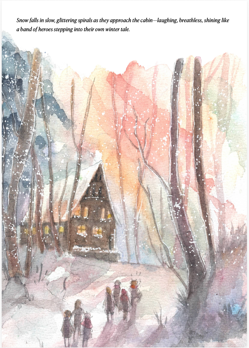 The Curse of Krampus — Illustrated Fantasy Light Novel