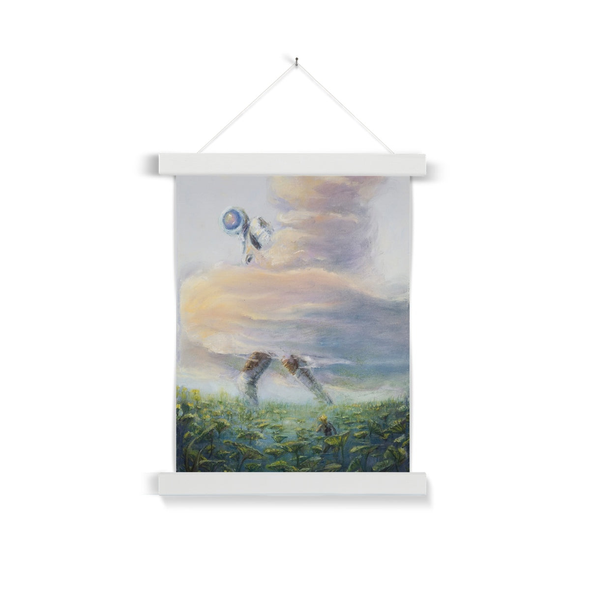 Astronaut Fine Art Print with Hanger