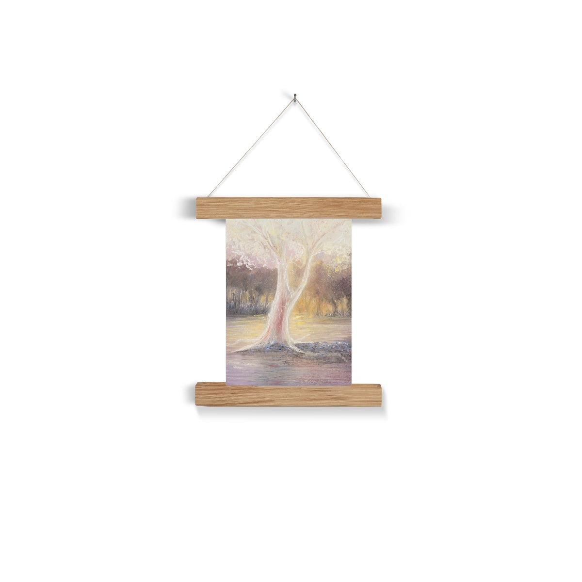 The White Tree Fine Art Print with Hanger
