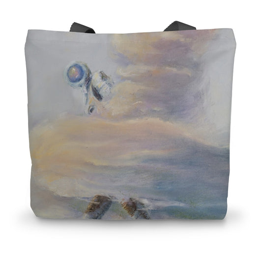 Astronaut Canvas Tote Bag