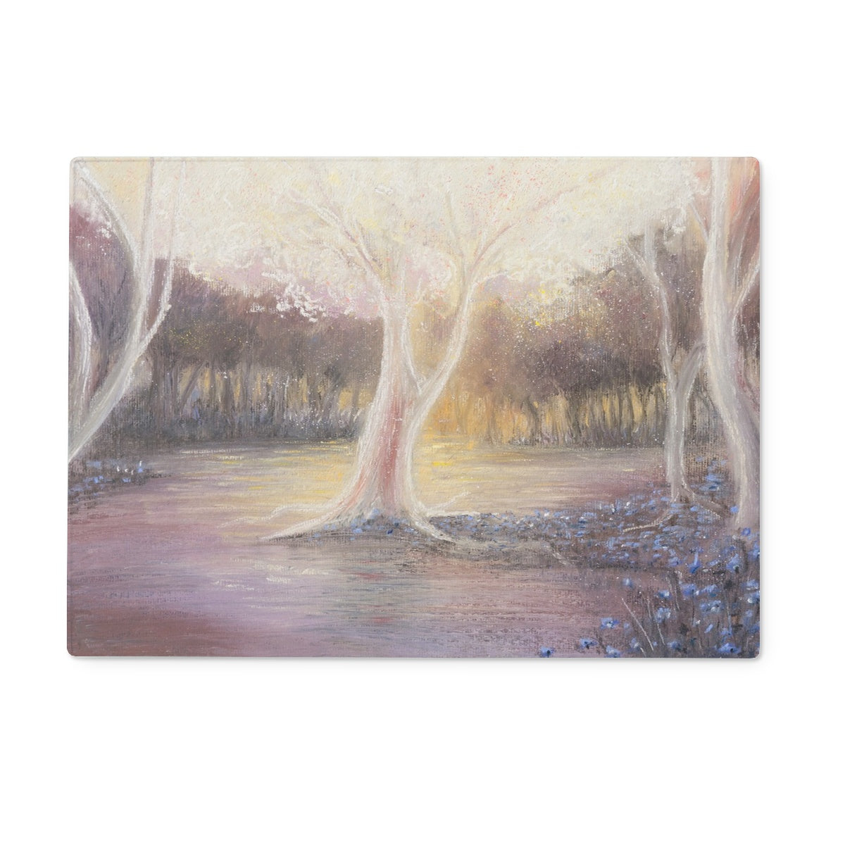 The White Tree Glass Chopping Board