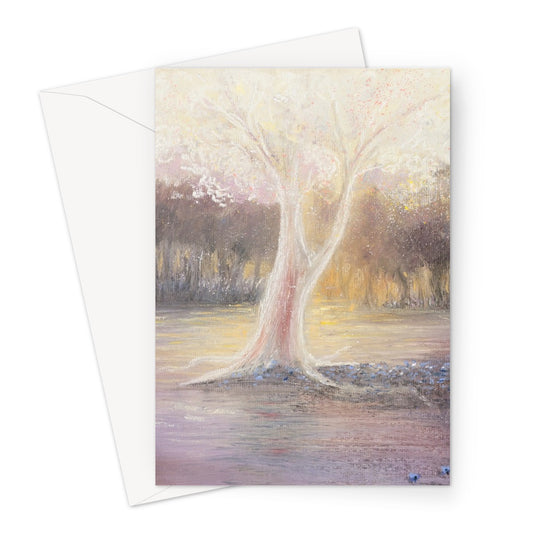 The White Tree Greeting Card