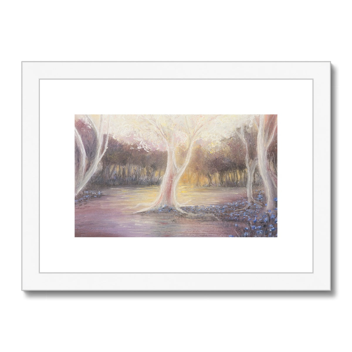 The White Tree Framed & Mounted Print
