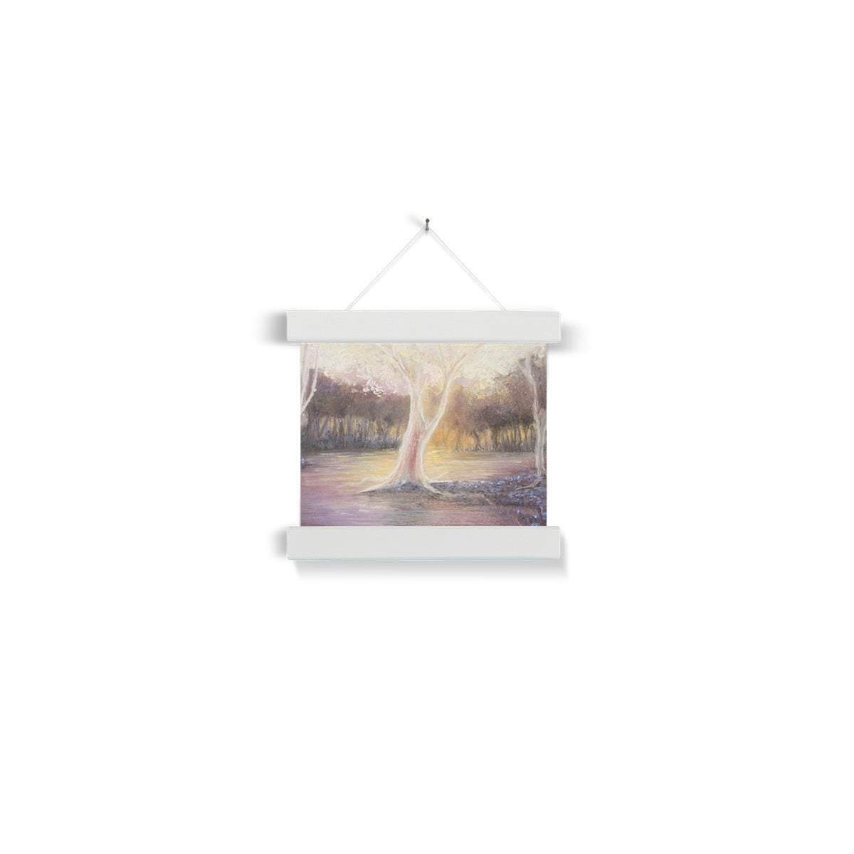 The White Tree Fine Art Print with Hanger