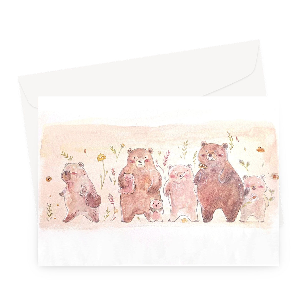 Bear hug Greeting Card
